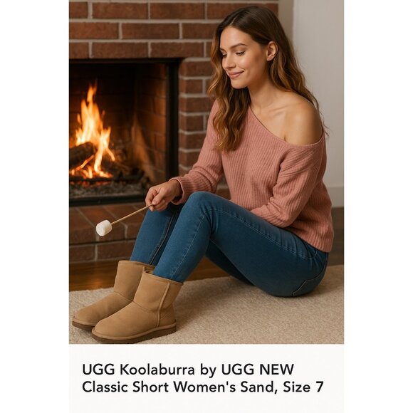 Koolaburra by UGG Classic Short Boot Sand Color Size 7 - Picture 6 of 10